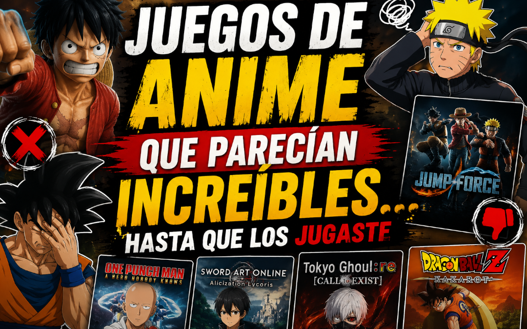 Todos hemos visto un juego de anime con un tráiler espectacular