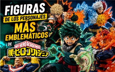 Figuras de los personajes más emblemáticos de My Hero Academia